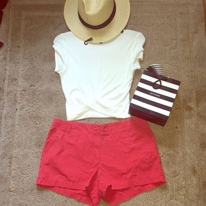 J.crew red shorts